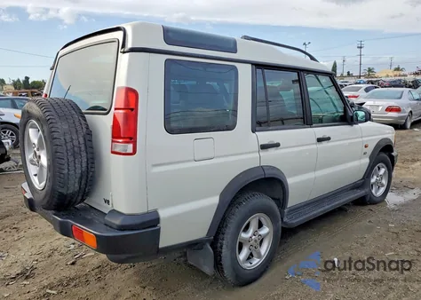 2001 Land Rover Discovery Ii Sd from USA, damaged, VIN SALTL15491A295108